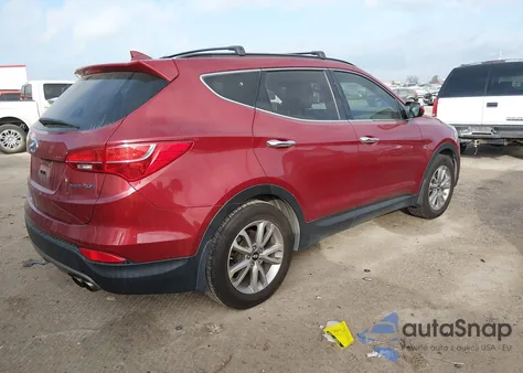 2016 Hyundai Santa Fe Sport 2.0L Turbo from USA, damaged, VIN 5XYZU3LA3GG342600